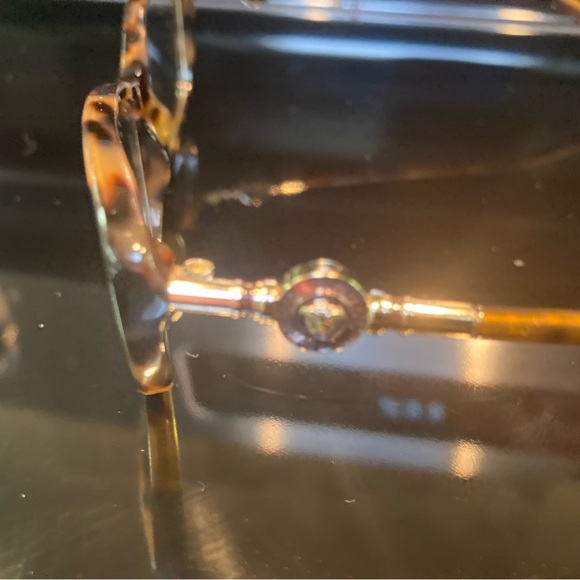 New Versace Tortoise Eyeglasses. Semi cat eye - Picture 12 of 12